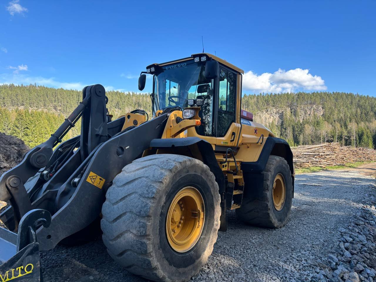 Volvo hjullastare L120G fullu...