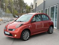 Nissan Micra 5-dörrar 1.4 SENSORER / HALVSKIN / 3400KM