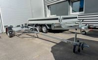 Brenderup 150600UB Obromsad nytt båtsläp 600kg 4,7m max läng