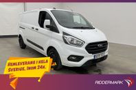Ford Transit Custom L2 Värmare B-Kamera 3-Sits SYNC-3 Moms