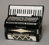 Dragspel begagnat Accordiola 3-körigt violin Fraktfritt