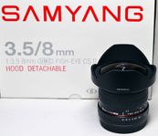 Samyang MF 8/3,5 AE Asph IF MC Fisheye CSII Canon