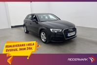 Audi A3 1.6 TDI 116hk Proline Sensorer Bluetooth 0,39L/mil
