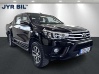Toyota Hilux Dubbelhytt 2.4 AWD Flakbåge/GPS/Bkam/Skinn/Moms