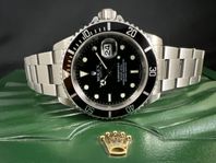 Rolex Submariner Date 40mm 16610 Fullset Toppskick 2008