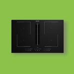 HELT NY Induktionshäll med fläkt 80 cm Grundig GIEH834480P