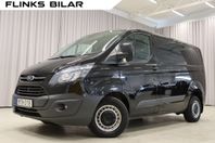 Ford Transit Custom 105HK Inredning Drag Värmare Momsbil