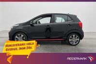 Kia Picanto 1.0 T-GDI 100hk GT-Line CarPlay Backkamera Skinn