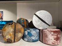 KAP Fotpall/puff, showroom-ex - Sweef Baggen