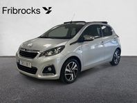 Peugeot 108 TOP! 5-dörrar 1.2 VTi Man, 82hk Endast 700 mil,