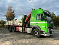 Kranbil med Tipp Volvo FM 6x2