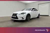 Lexus IS 300h 223hk F Sport Skinn Kamera Rattvärme 0.47l/mil