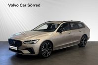 Volvo V90 T8 Ultra Dark B&W Nappa Läder Luftfjä. Dragkrok
