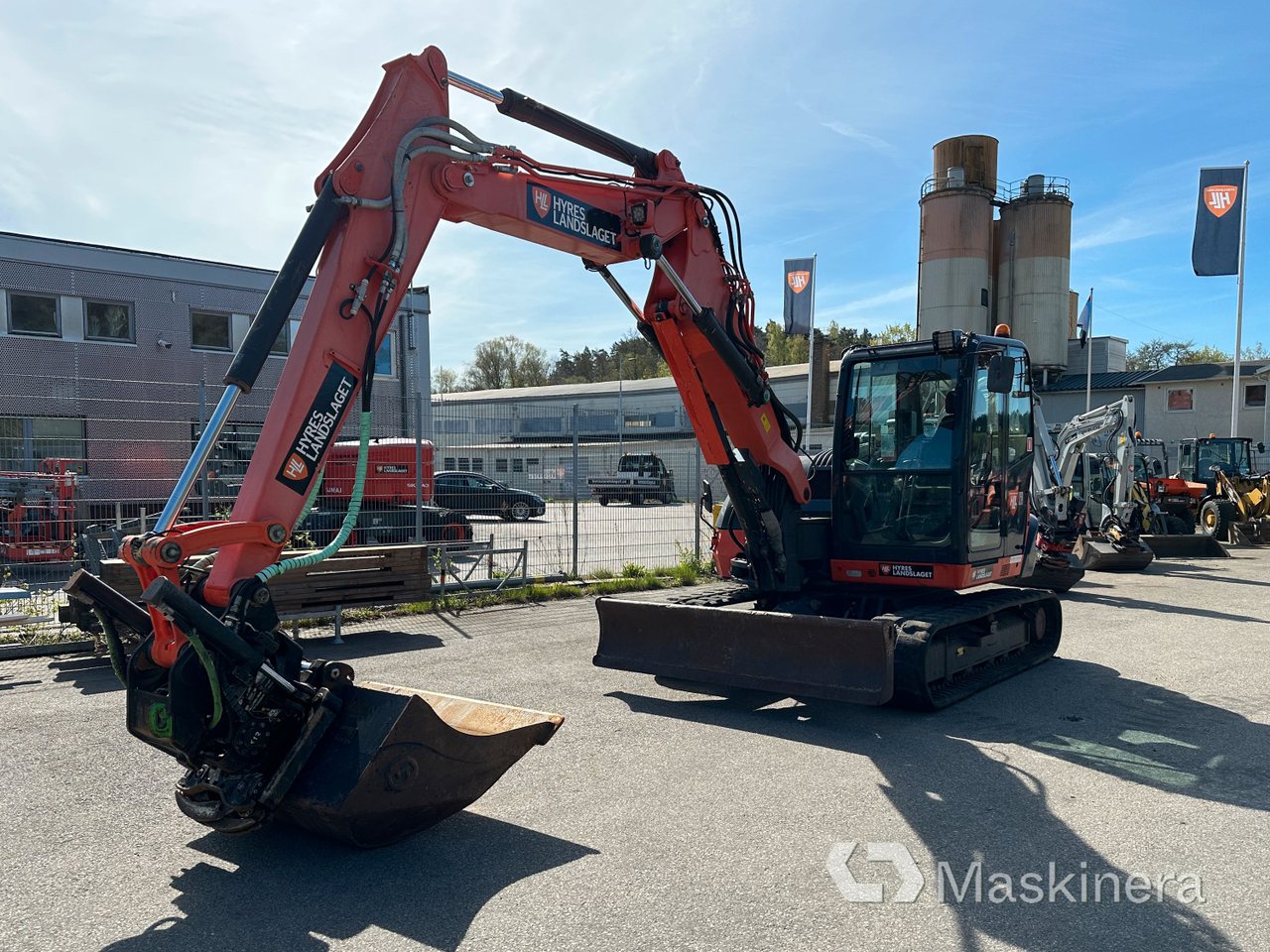 Grävmaskin Kubota KX080-4