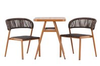 Amadora Café Set Brun
