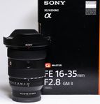 Sony FE 16-35/2,8 GM II