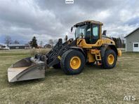 Volvo L60 H Hjullastare med planerskopa (VIDEO)