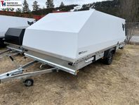 4P 490 Expedition EXI med kåpa, få ett öppet släp på köpet -
