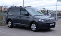 Volkswagen Caddy Cargo 2.0 TDI Skåp 122hk S/V-hjul, Carplay,
