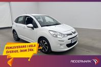 Citroën C3 1.2 VTi 82hk Två-Brukare P-Sensorer Farthållare