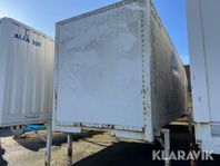 Skåp med containerfäste