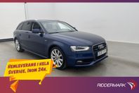 Audi A4 2.0 TDI 190hk Quattro S-Line D-Värmare Skinn