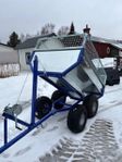 ATV-vagn Oxen BL med vinsch och tipp, perfekt till jakten!
