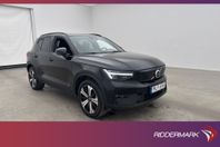 Volvo XC40 Recharge Twin motor Ultimate Värmare Pano H/K 360