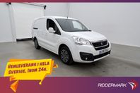 Peugeot Partner L2 99hk Värm Drag V-inredd Farthållare Moms