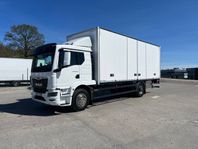MAN TGM 18.290 4x2 Sovhytt, Skåpbil med Öppningsbarsida