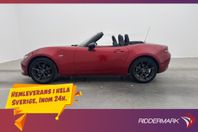 Mazda MX-5 Soft-top 160hk Skinnklädsel Navi 1-Ägare