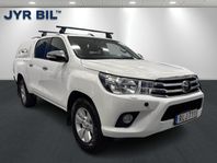 Toyota Hilux Dubbelhytt 2.4 AWD Kåpa/Kamera/Värmare/MOMS