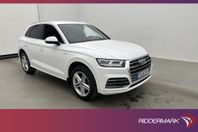 Audi Q5 2.0 TDI Quattro 190hk S-Line Värmare CarPlay Drag