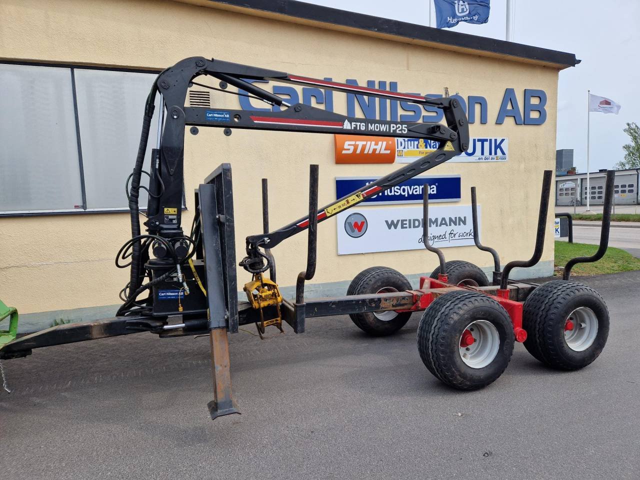 Skogsvagn Mowi 850
