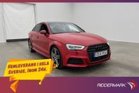 Audi A3 Sedan 1.4 TFSI 150hk S-Line Cockpit Panorama Navi