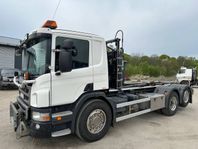 Scania P400 6x2 lastväxlare | Fullt plogutrustad