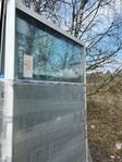 3 st skjutpartier dörr med isolerglas