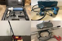 Plåtnibbler 4.0, Lyftpaket, Domkraft & Wireblock