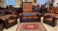 Engelsk chesterfield soffgrupp