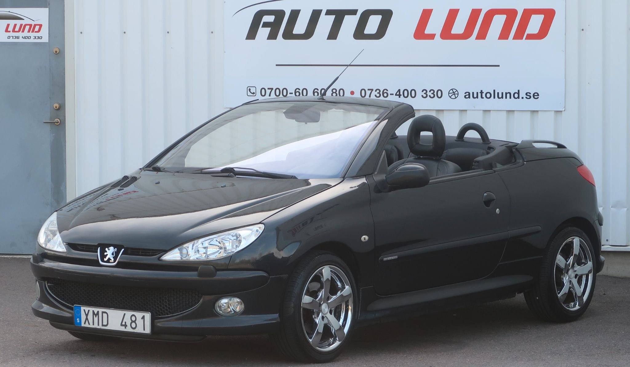 Peugeot 206 CC 1.6 Manuell, 109hk, 2006