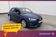 Audi A1 Sportback 1.0 TFSI 95hk S-Line Bluetooth ISOFIX