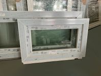 3-glas PVC-Fönster,  Mått: 80cm x 40cm, direkt  FRI FRAKT