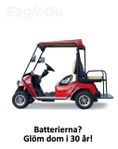 Litiumbatteri till ClubCar, EZGO, Melex, Yamaha m.fl