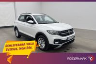 Volkswagen T-CROSS 1.0 TSI 95hk Base P-Sensorer Carplay