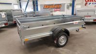 Obromsad 650 kg EU släp: Neptun Pro N7-253. 253x129 cm