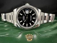 Rolex Oyster Datejust II 41mm Svart Toppskick 2014