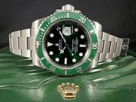 Rolex Submariner 116610LV 40mm Grön Hulk Fullset Toppskick
