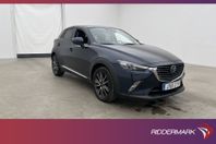 Mazda CX-3 2.0 120hk Optimum Skinn BOSE M-Värm HuD Kamera
