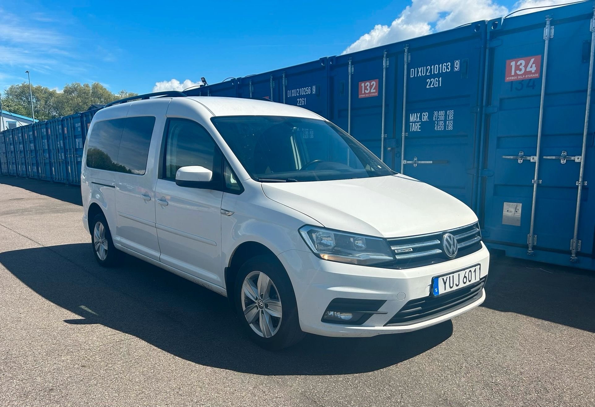 Volkswagen Caddy Maxi Life 7-Seater 1.4 TGI BlueMotion DSG sekvensiell, 6-trinn, 110hk, 2018