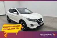 Nissan Qashqai 1.2 DIG-T 115hk Tekna Panorama 360° Halvskinn
